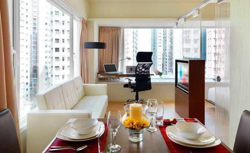 The Johnston Suites Hong Kong Serviced Apartments Bagian luar foto